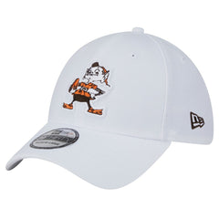 Cleveland Browns New Era Throwback 39THIRTY Flex Hat White | NFL