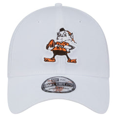 Cleveland Browns New Era Throwback 39THIRTY Flex Hat White | NFL