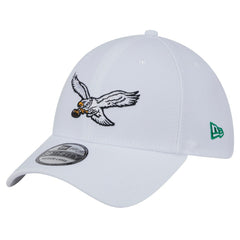 Philadelphia Eagles New Era Throwback 39THIRTY Flex Hat White | NFL