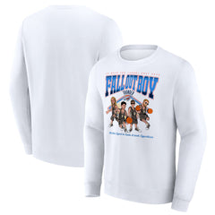 Fall Out Boy x Oklahoma City Thunder So Much For (2our) Dust Fleece Pullover Sweatshirt White - NBA