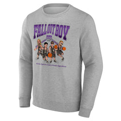 Fall Out Boy x Sacramento Kings So Much For (2our) Dust Fleece Pullover Sweatshirt Gray - NBA