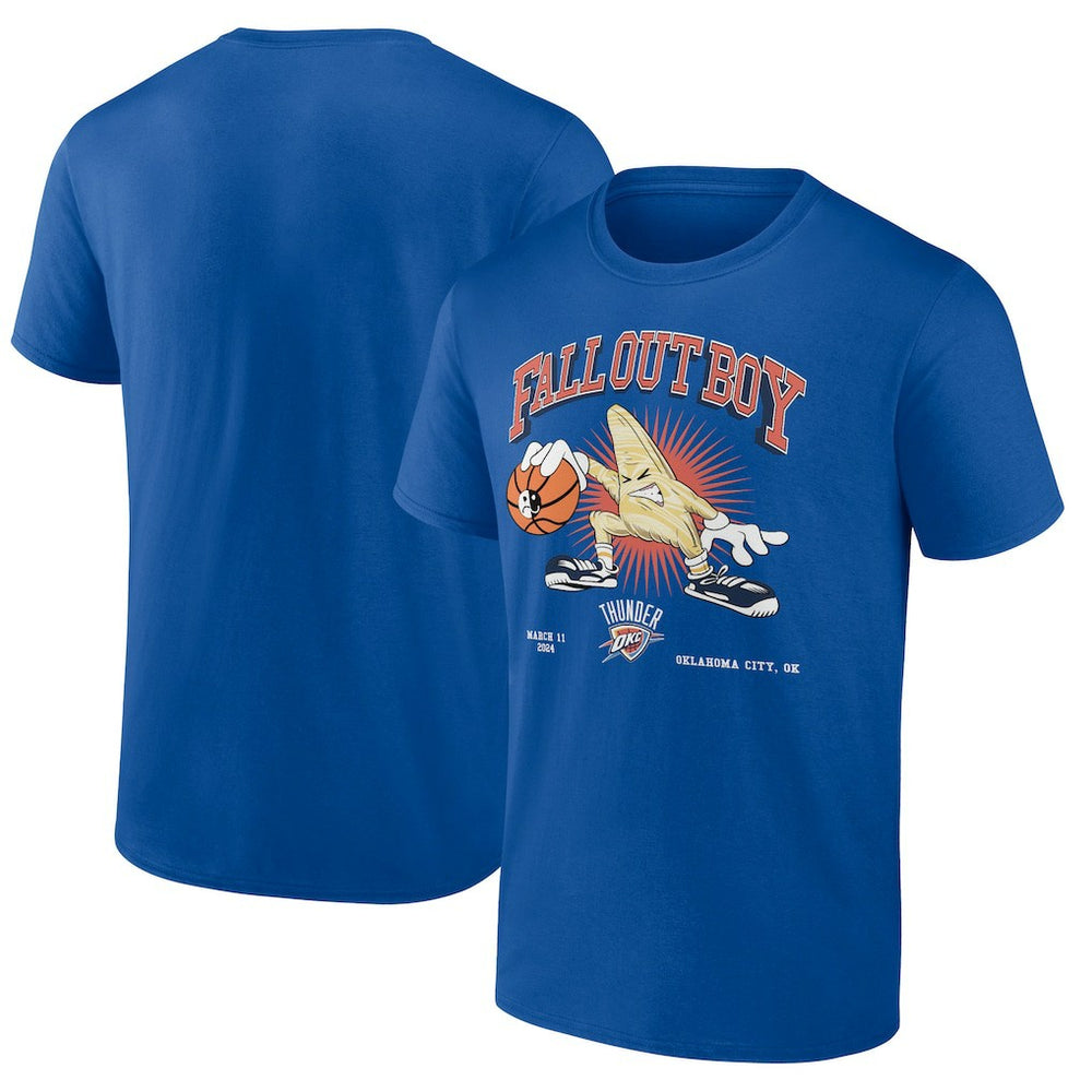 Fall Out Boy x Oklahoma City Thunder So Much For (2our) Dust T-Shirt Blue - NBA