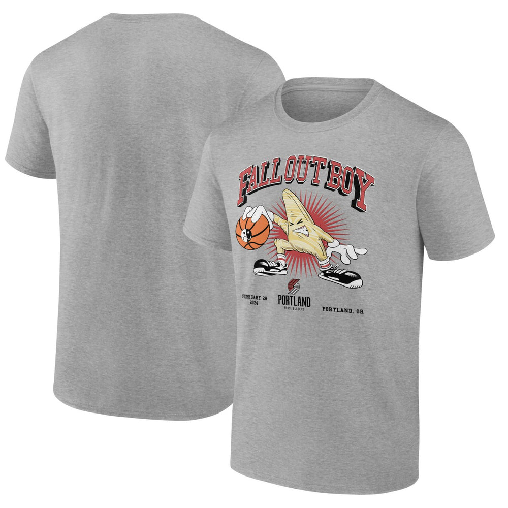 Fall Out Boy x Portland Trail Blazers So Much For (2our) Dust T-Shirt Gray - NBA