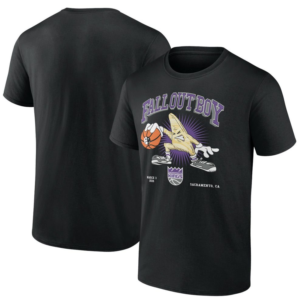 Fall Out Boy x Sacramento Kings So Much For (2our) Dust T-Shirt Black - NBA