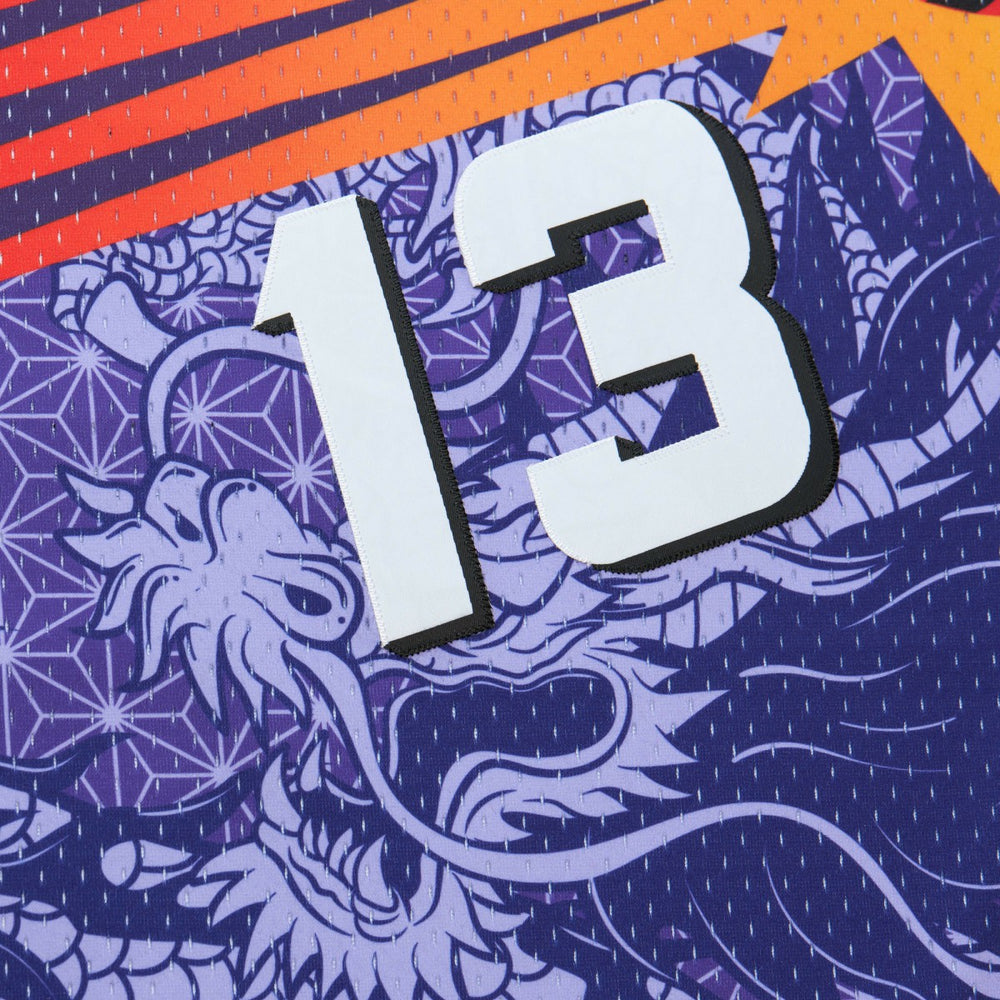 Steve Nash Phoenix Suns 1996/97 Hardwood Classics Asian Heritage 6.0 Swingman Throwback Player Jersey Purple - NBA