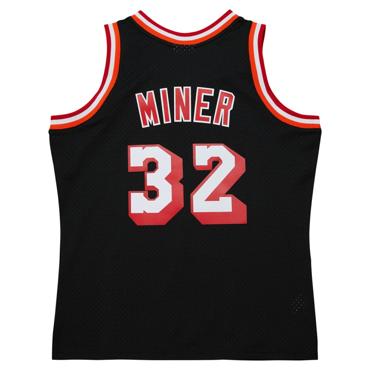 Harold Miner Miami Heat 1992/93 Hardwood Classics Swingman Throwback Jersey Black - NBA