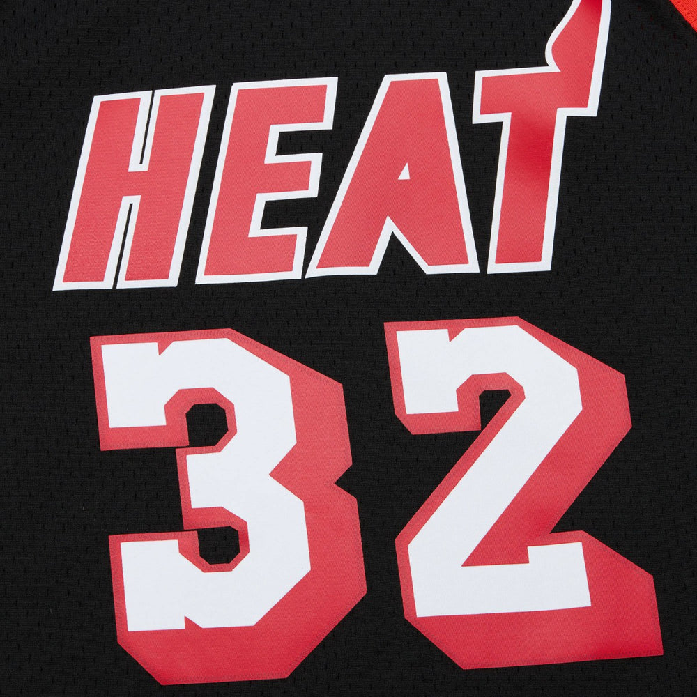 Harold Miner Miami Heat 1992/93 Hardwood Classics Swingman Throwback Jersey Black - NBA