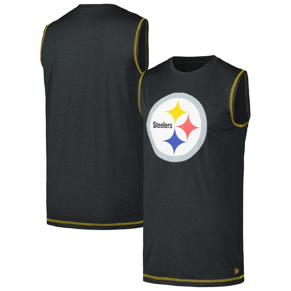 Pittsburgh Steelers New Era Tank Top Black | NFL