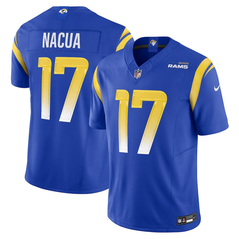 Puka Nacua Los Angeles Rams Vapor F.U.S.E. Limited Jersey Royal | Nike for Sale