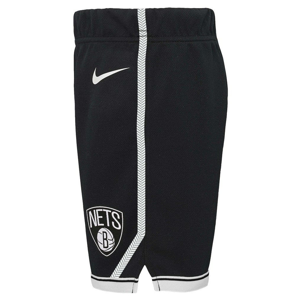 Brooklyn Nets Preschool Icon Replica Shorts Black - NBA