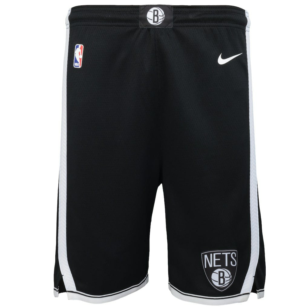 Brooklyn Nets Youth Swingman Performance Shorts Black Icon Edition - NBA