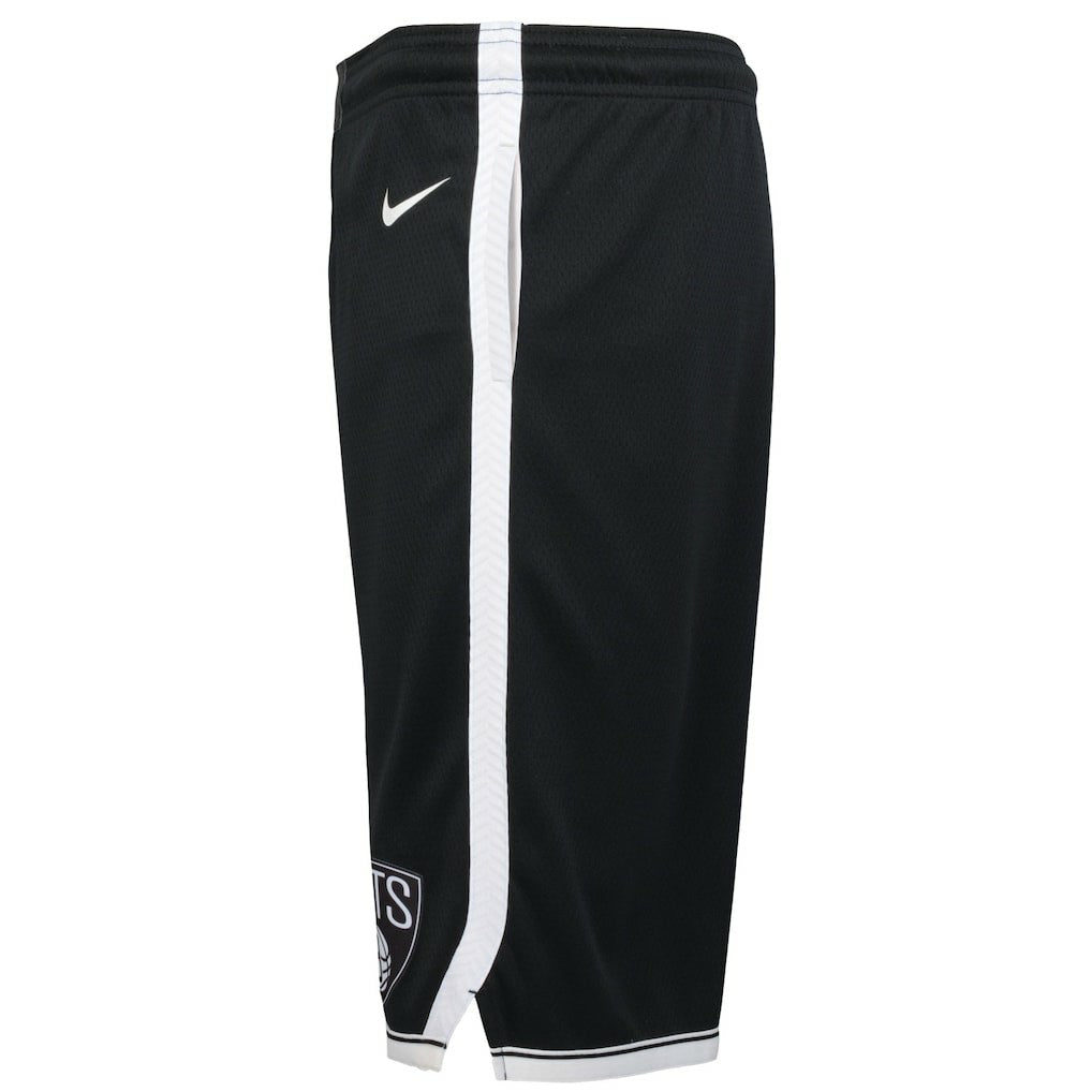 Brooklyn Nets Youth Swingman Performance Shorts Black Icon Edition - NBA