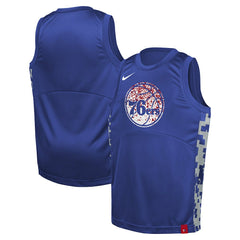 Philadelphia 76ers Youth Courtside Starting Five Team Jersey Royal - NBA