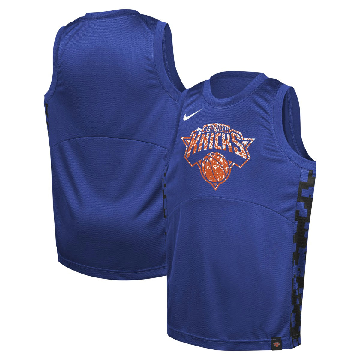 New York Knicks Youth Courtside Starting Five Team Jersey Blue - NBA