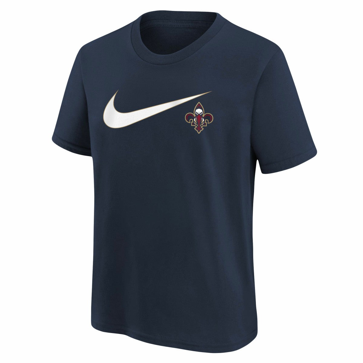 New Orleans Pelicans Youth Swoosh T-Shirt Navy - NBA