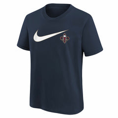 New Orleans Pelicans Youth Swoosh T-Shirt Navy - NBA