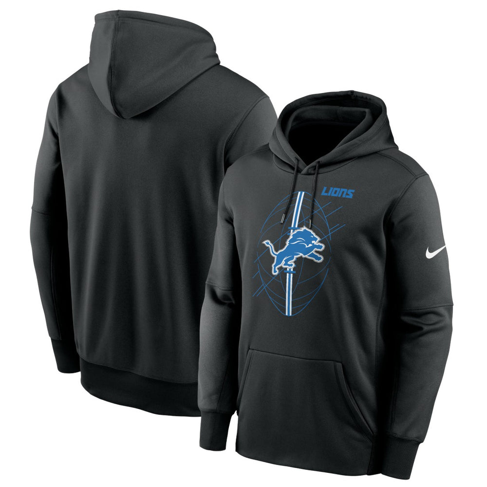 Detroit Lions Team Performance Pullover Hoodie Black | Nike for Sale