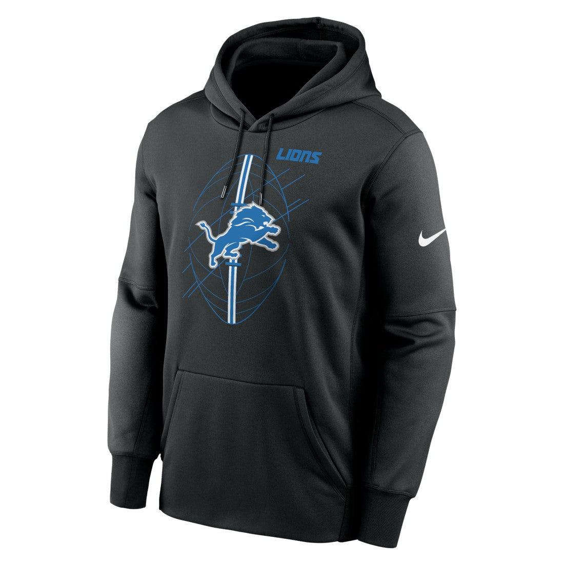 Detroit Lions Team Performance Pullover Hoodie Black | Nike for Sale