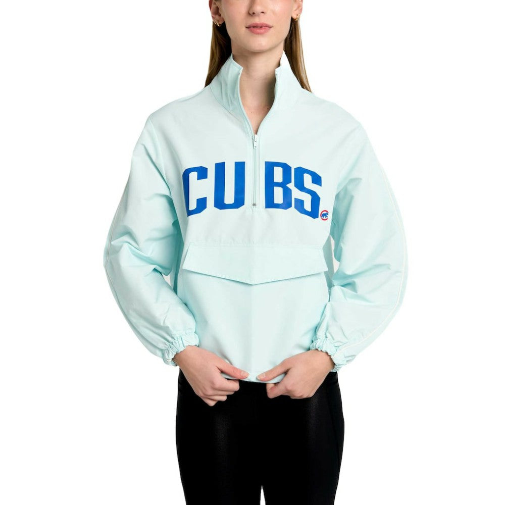 Chicago Cubs Lusso Women's Parker Half-Zip Jacket - MLB