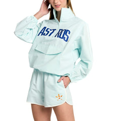 Houston Astros Lusso Women's Parker Half-Zip Jacket - MLB