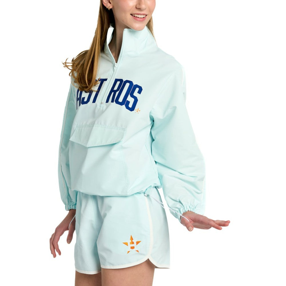 Houston Astros Lusso Women's Parker Half-Zip Jacket - MLB