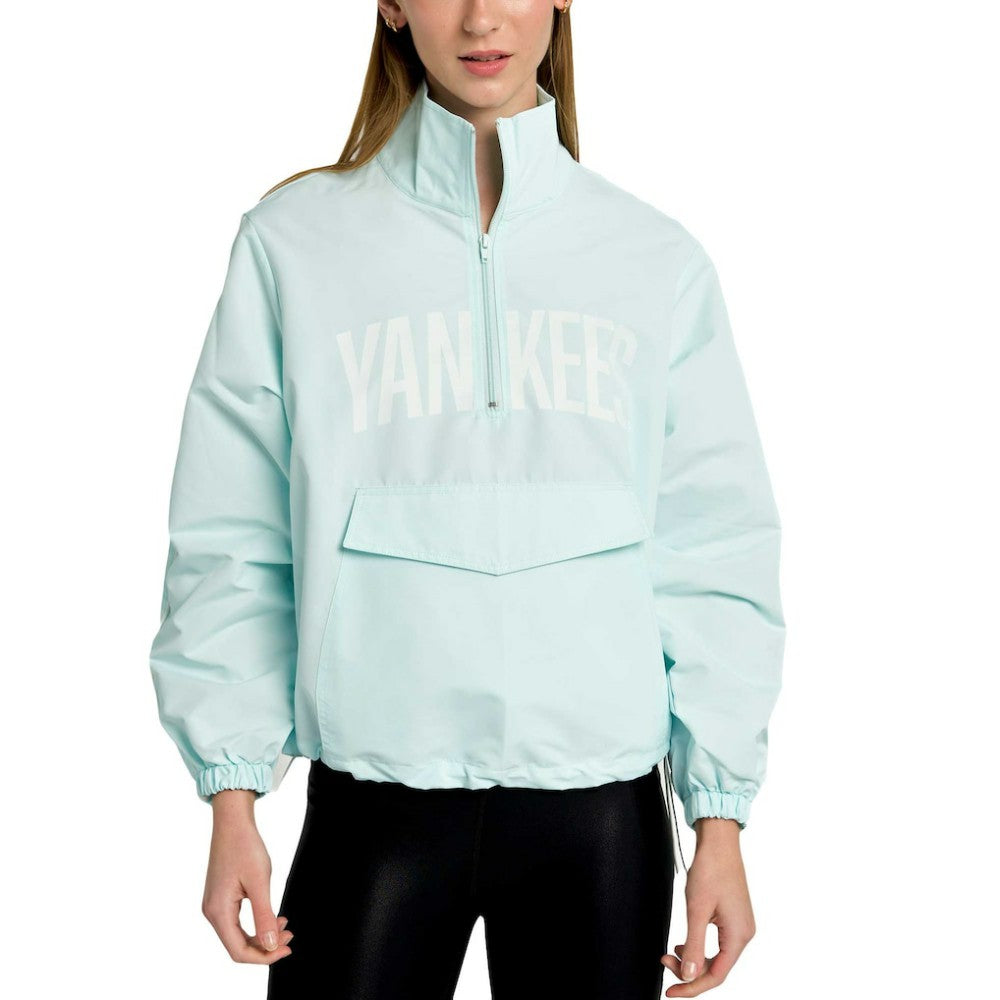 New York Yankees Lusso Women's Parker Half-Zip Jacket - MLB