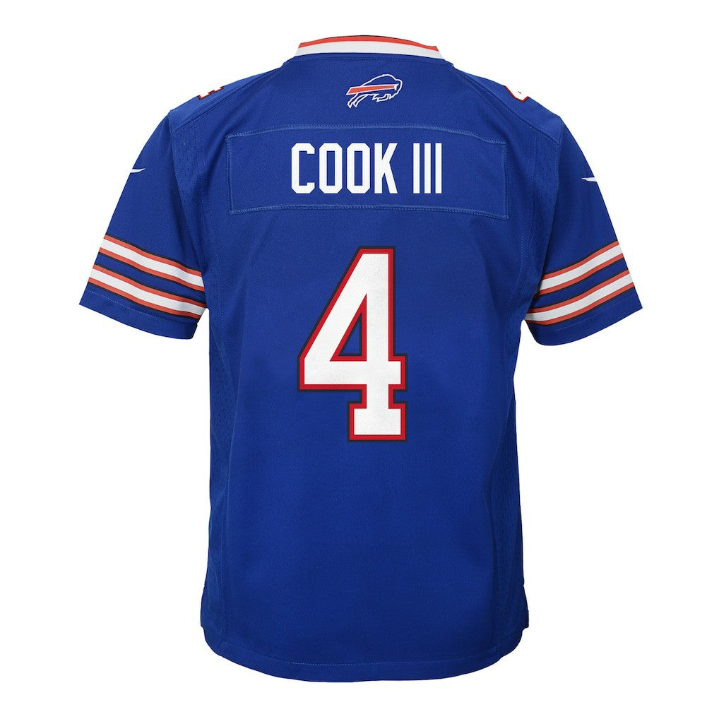 James Cook III Buffalo Bills Youth Game Jersey Royal | Nike for Sale