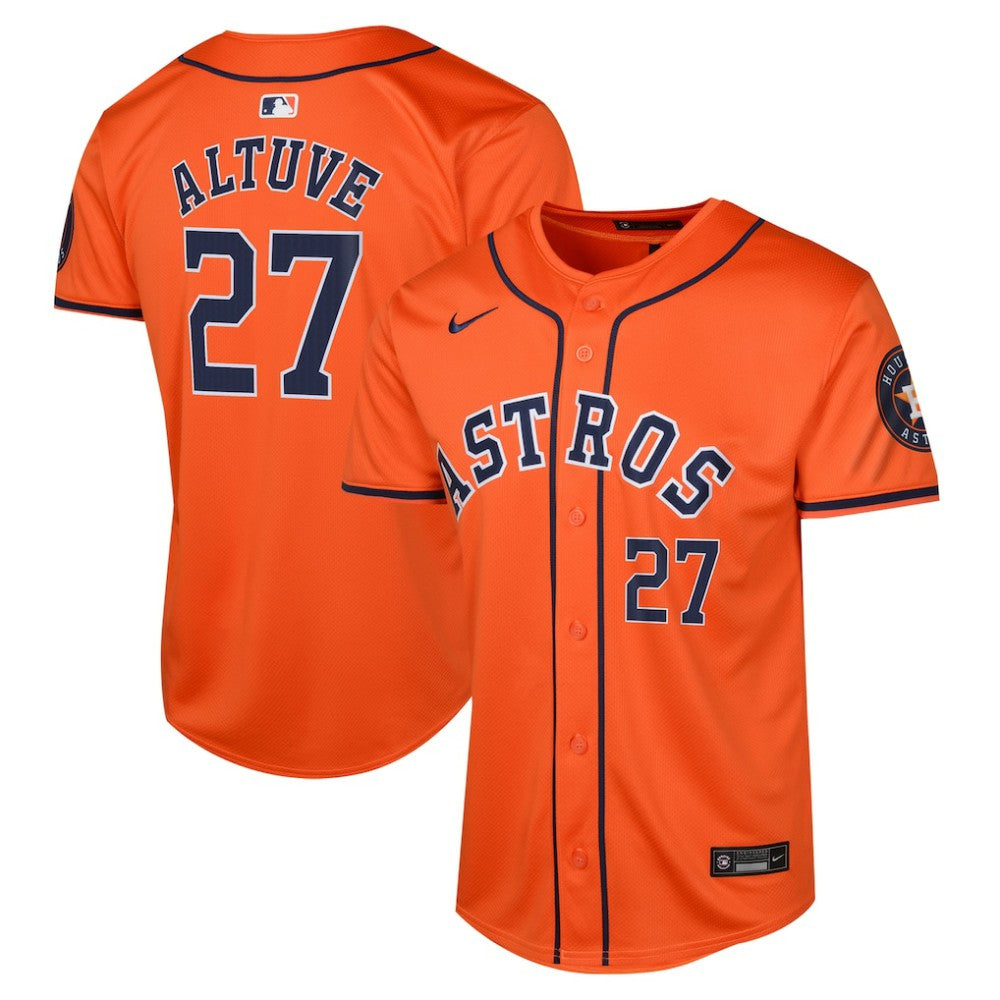 Jose Altuve Houston Astros Nike Youth Alternate Limited Player Jersey - MLB