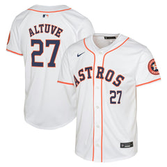 Jose Altuve Houston Astros Nike Youth Home Limited Player Jersey - MLB