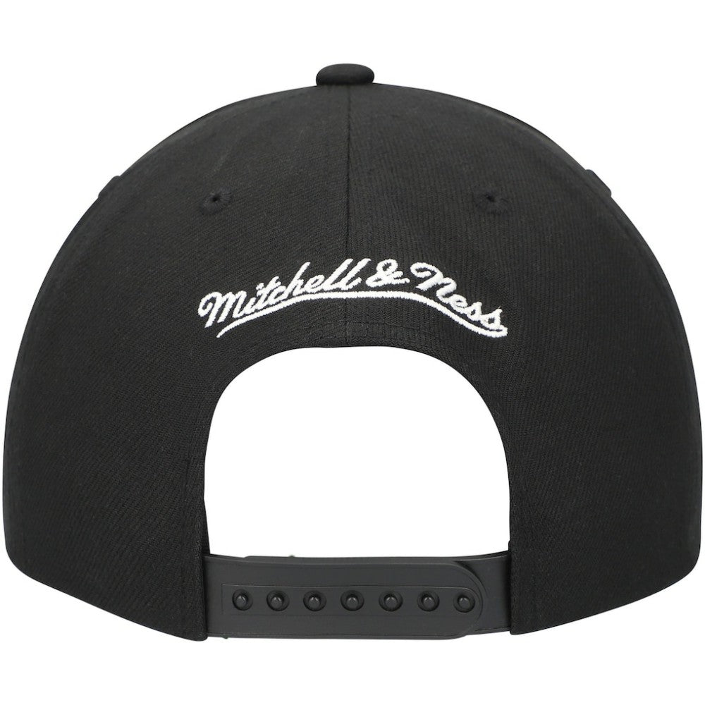Vegas Golden Knights Mitchell & Ness Team Ground Pro Adjustable Hat - Black - NHL