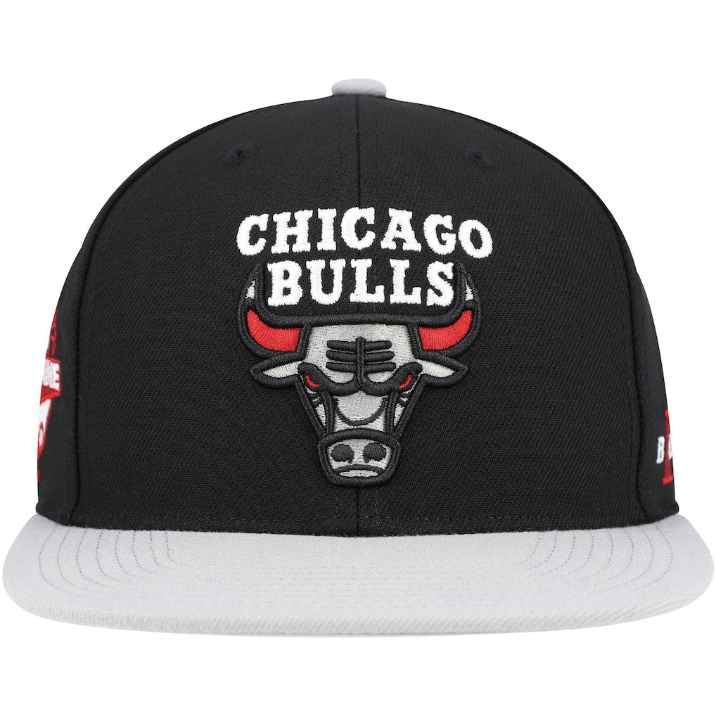 Chicago Bulls Core Snapback Hat Black/Gray - NBA