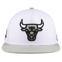 Chicago Bulls Core Snapback Hat White - NBA