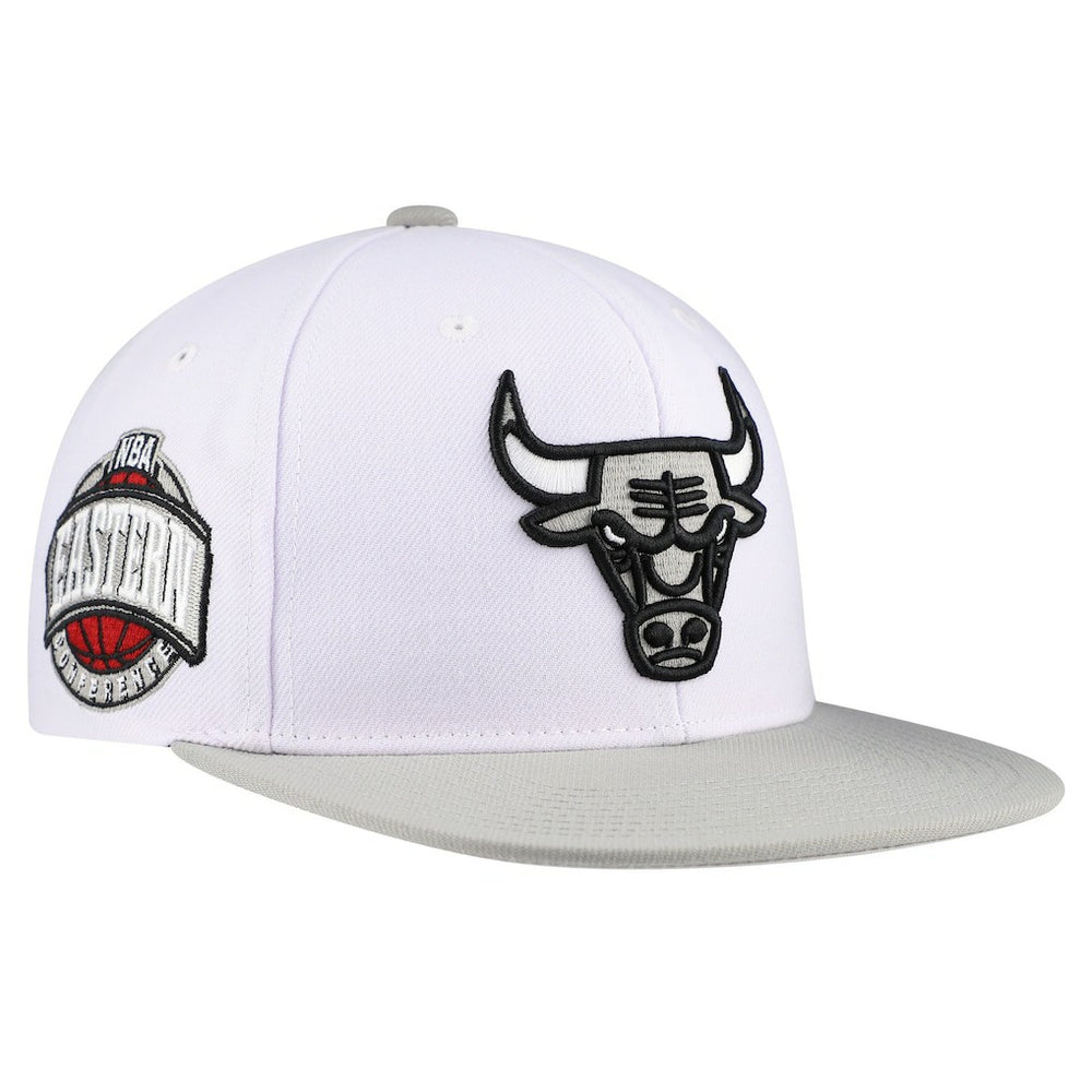 Chicago Bulls Core Snapback Hat White - NBA