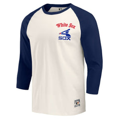 Chicago White Sox Darius Rucker Collection by Fanatics Cooperstown Collection Raglan 3/4-Sleeve T-Shirt - MLB