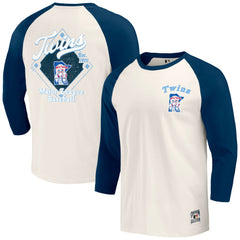Minnesota Twins Darius Rucker Collection by Fanatics Cooperstown Collection Raglan 3/4-Sleeve T-Shirt - MLB