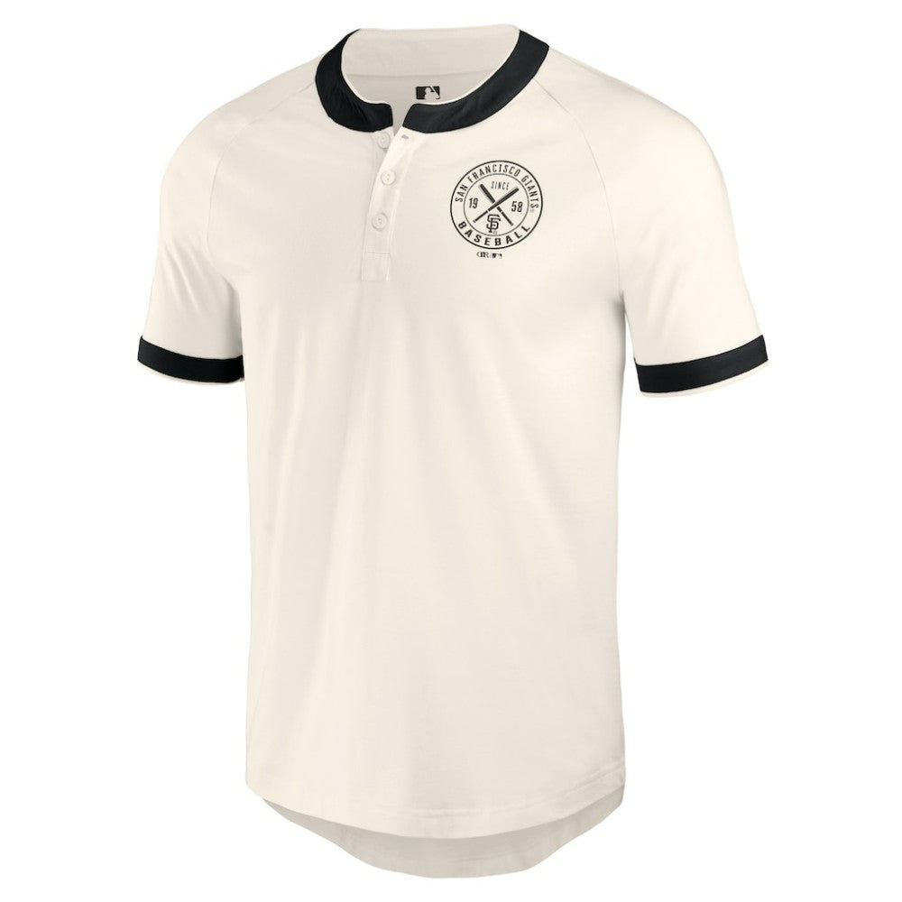 San Francisco Giants Darius Rucker Collection by Fanatics Henley Raglan T-Shirt - MLB