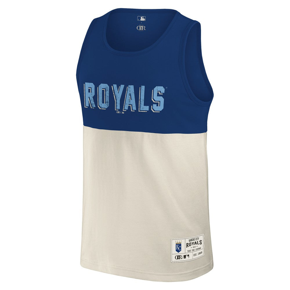 Kansas City Royals Darius Rucker Collection by Fanatics Colorblock Tank Top - MLB