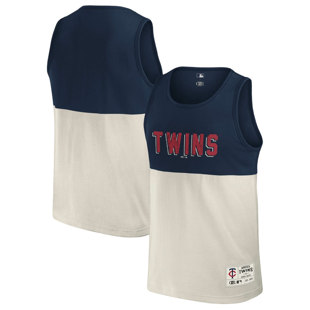 Minnesota Twins Darius Rucker Collection by Fanatics Colorblock Tank Top - MLB