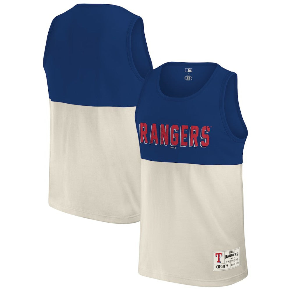 Texas Rangers Darius Rucker Collection by Fanatics Colorblock Tank Top - MLB