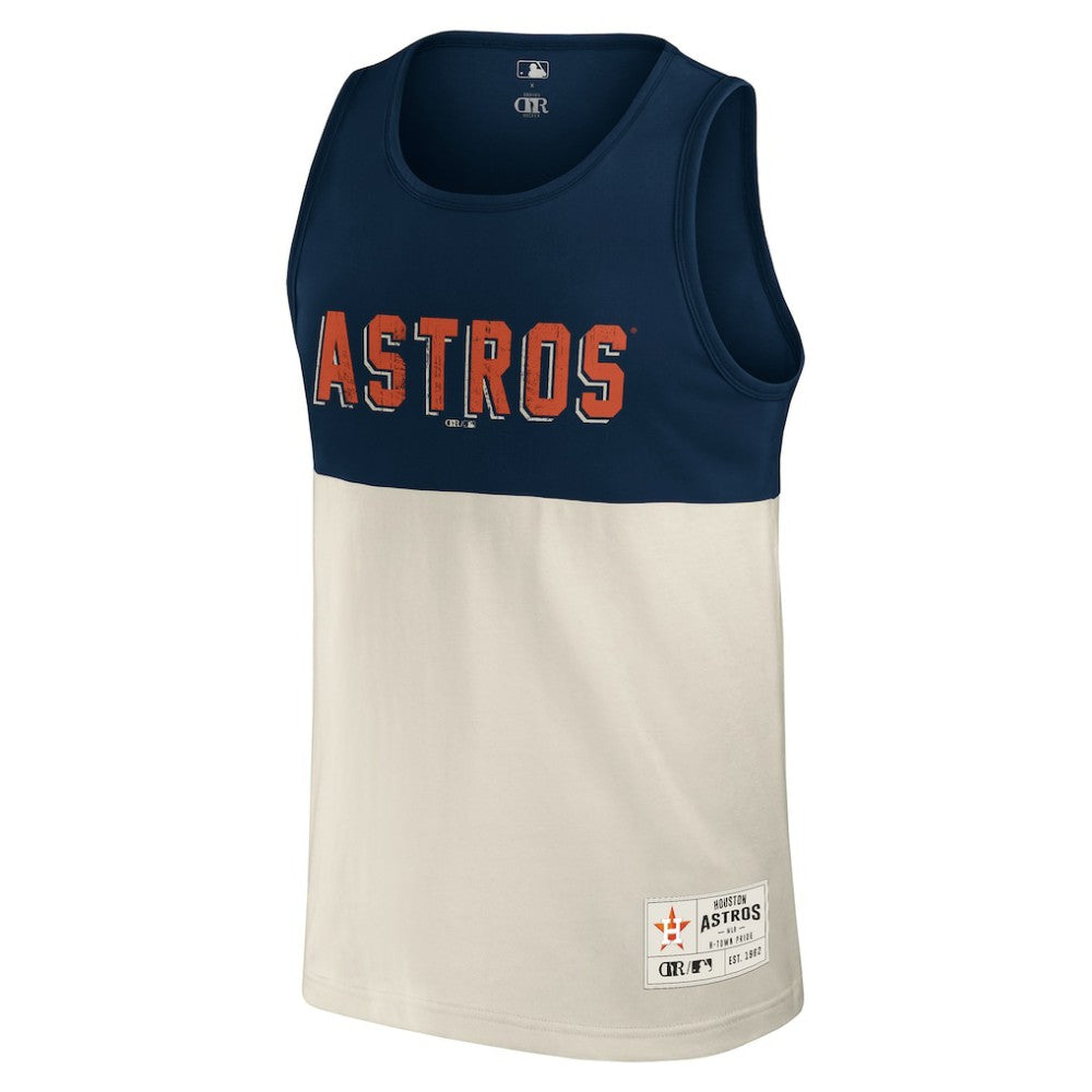 Houston Astros Darius Rucker Collection by Fanatics Colorblock Tank Top - MLB