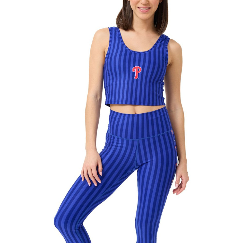 Philadelphia Phillies Terez Women's Printed Crop Tank Top - MLB