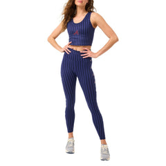 Atlanta Braves Terez Women's Printed Crop Tank Top - MLB