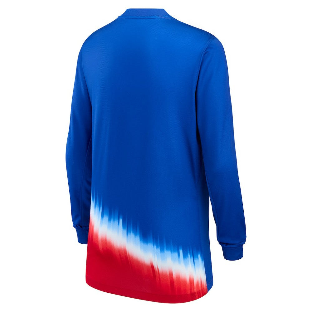 USMNT Youth 2024 Away Replica Long Sleeve Jersey Blue | Nike Online