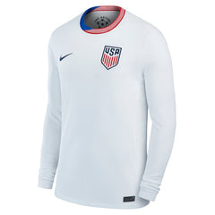 USMNT 2024 Home Replica Long Sleeve Jersey White | Nike Sale