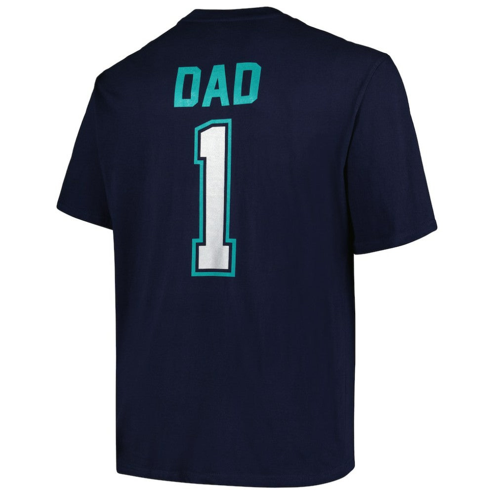 Seattle Mariners Profile Big & Tall #1 Dad T-Shirt - MLB