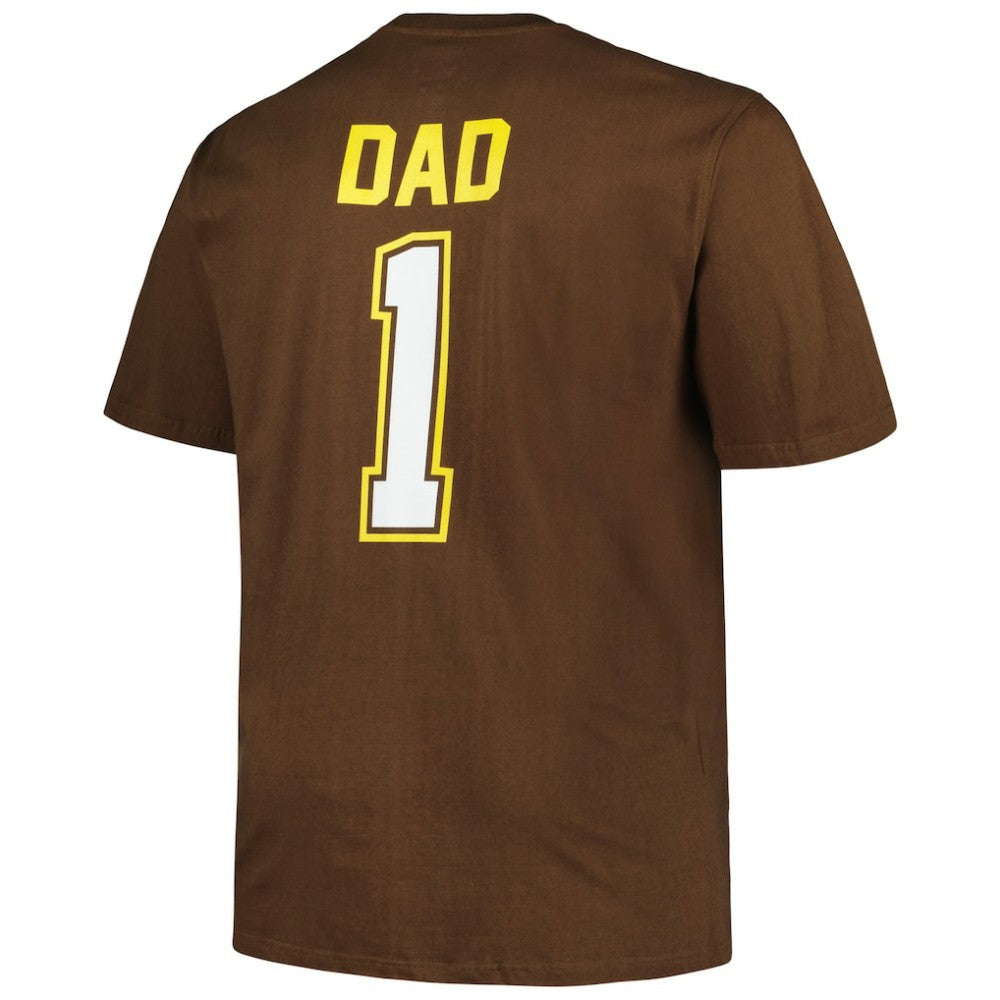 San Diego Padres Profile Big & Tall #1 Dad T-Shirt - MLB