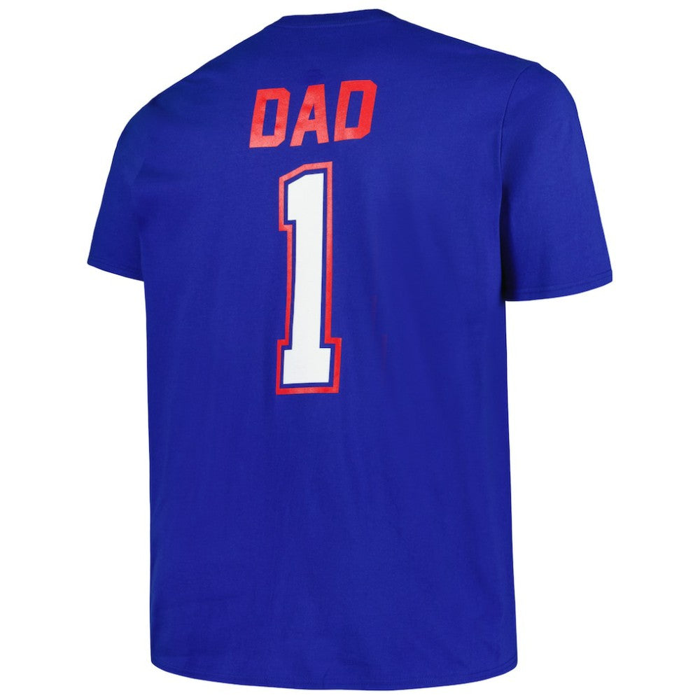 Texas Rangers Profile Big & Tall #1 Dad T-Shirt - MLB