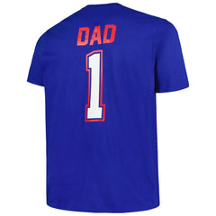 Texas Rangers Profile Big & Tall #1 Dad T-Shirt - MLB