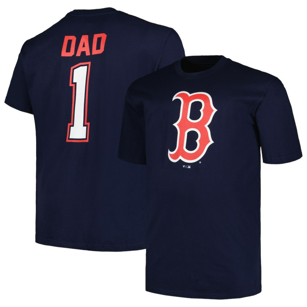 Boston Red Sox Profile Big & Tall #1 Dad T-Shirt - MLB