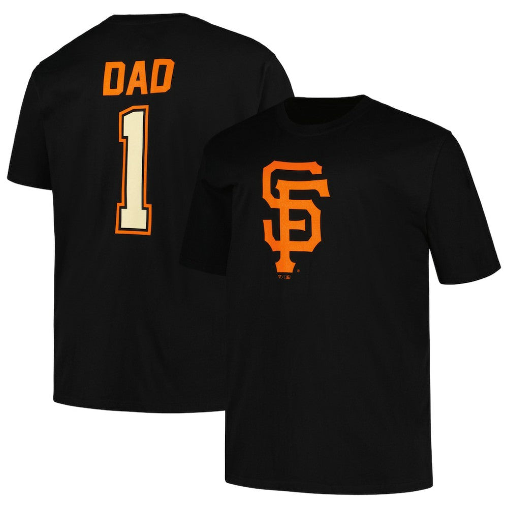 San Francisco Giants Profile Big & Tall #1 Dad T-Shirt - MLB